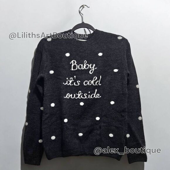 H&M Fine Knit Intarsia Sweater(J004)-Size Xs for Women - Picture 5 of 10